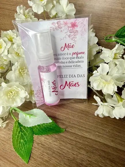 Body Splash com Card Personalizado Dia das Mães