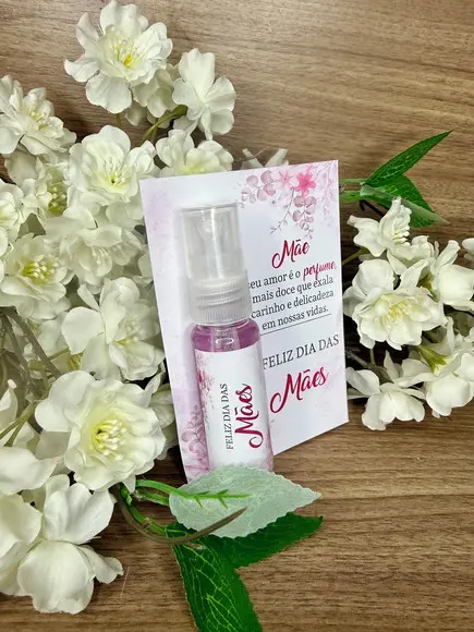 Body Splash com Card Personalizado Dia das Mães
