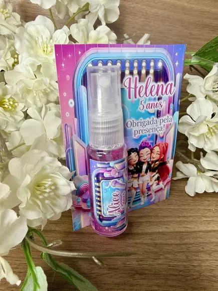 Body Splash com Card Personalizado Guerreiras K-pop