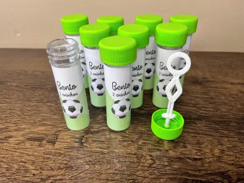 Bolha de Sabão Personalizado Futebol