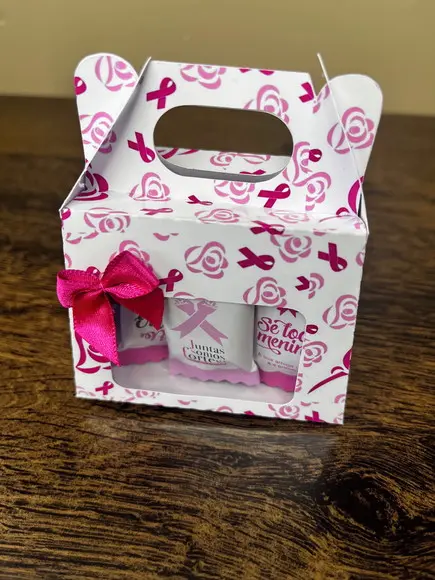 Bolsinha com Bala Outubro Rosa