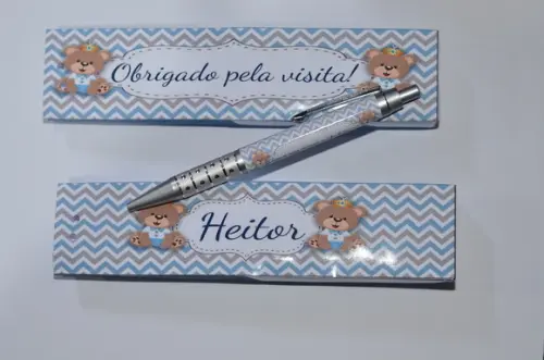 Caneta Personalizada com Caixinha/sacolinha
