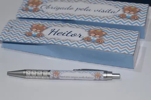 Caneta Personalizada com Caixinha/sacolinha