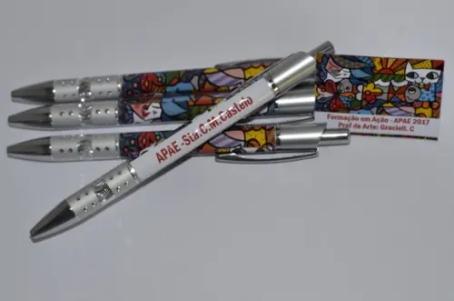 Caneta Personalizada com tag
