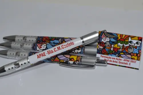 Caneta Personalizada com tag