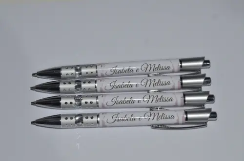 Caneta Personalizada Floral