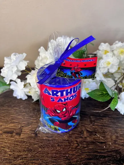 Cofrinho Personalizado Homem Aranha