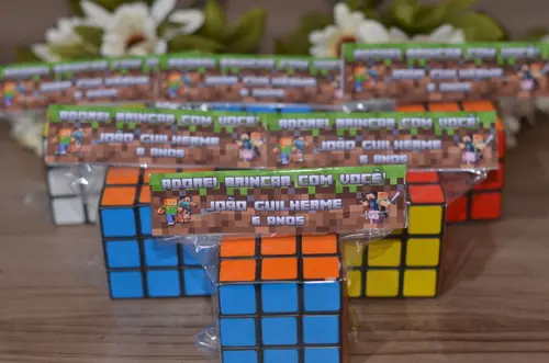 Cubo Magico Personalizado Minicraft