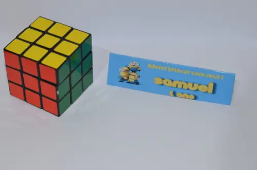 Cubo Magico Personalizado Minions