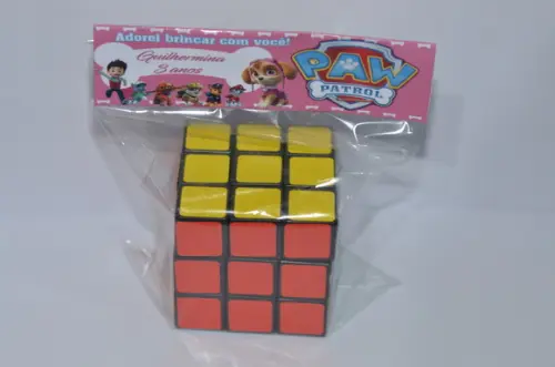 Cubo Magico Personalizado Patrulha Canina