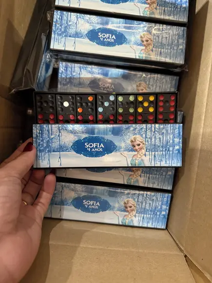 Dominó Personalizado Frozen
