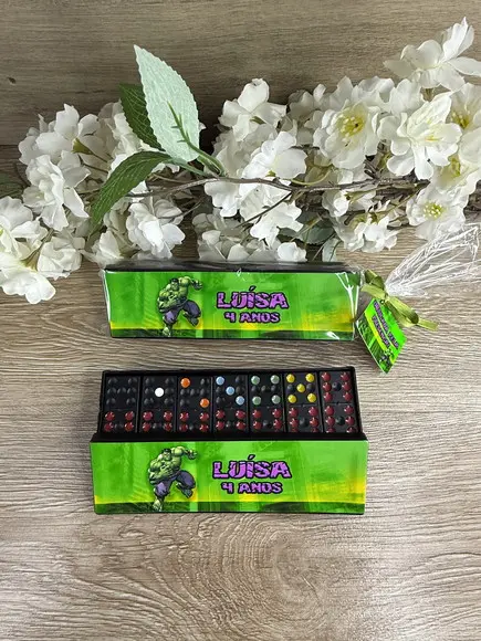 Dominó Personalizado Hulk