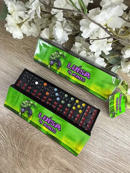 Dominó Personalizado Hulk