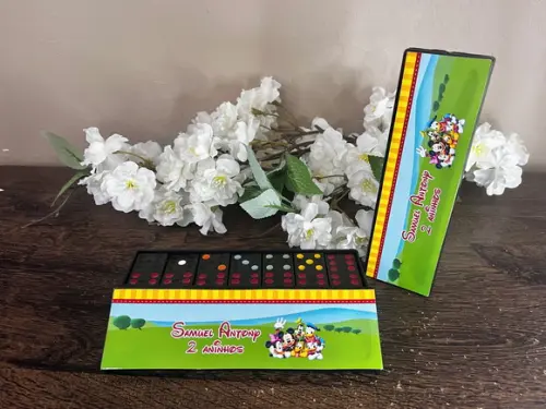Dominó Personalizado Turma do Mickey