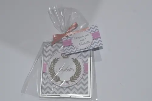 Espelho Personalizado Coroa Princesa