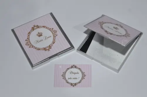 Espelho Personalizado Coroa Princesa
