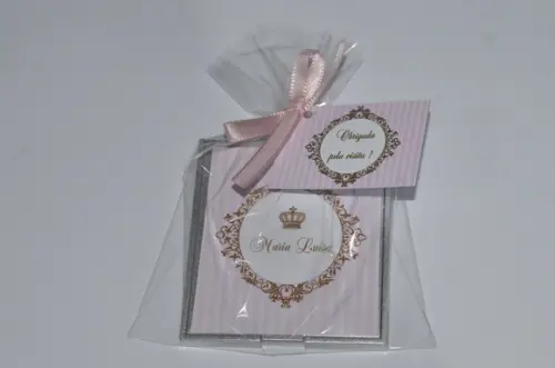 Espelho Personalizado Coroa Princesa