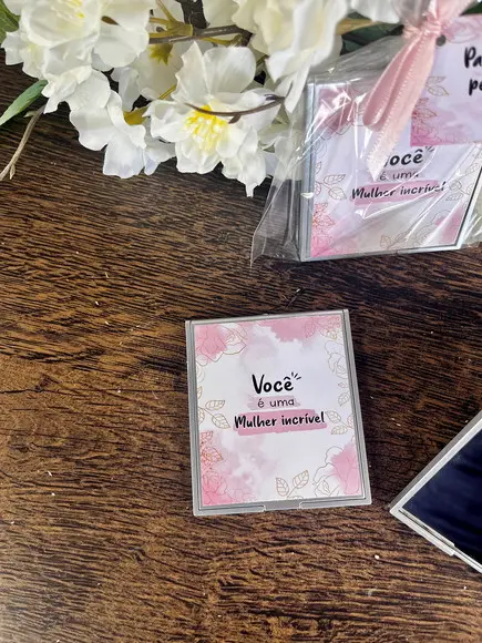 Espelho Personalizado Dia das Mulheres