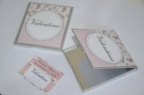 Espelho Personalizado Floral