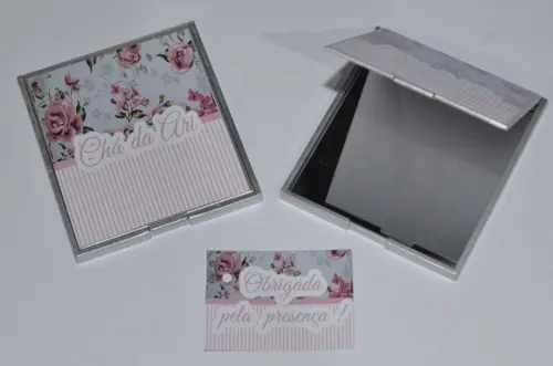 Espelho Personalizado Floral