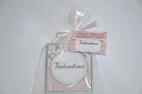 Espelho Personalizado Floral