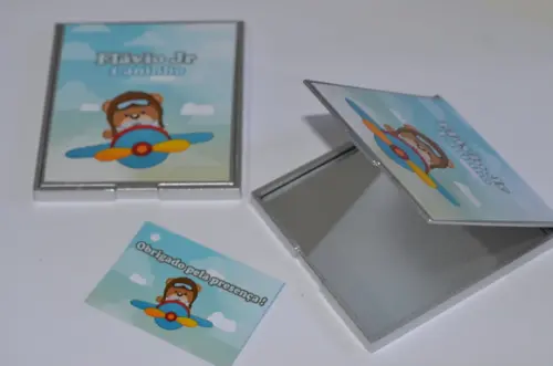 Espelho Personalizado Urso Aviador