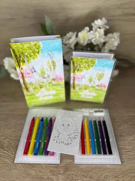 Estojo de Pintura 20 Peças + Sacolinha Personalizada Jardim