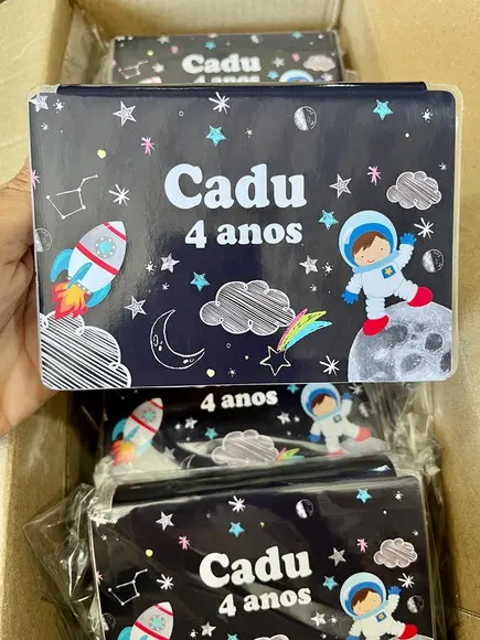 Estojo de Pintura 20 Peças Astronauta