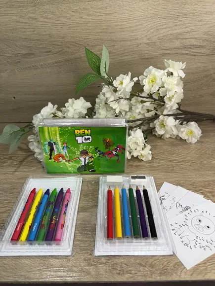 Estojo de Pintura 20 Peças Ben10