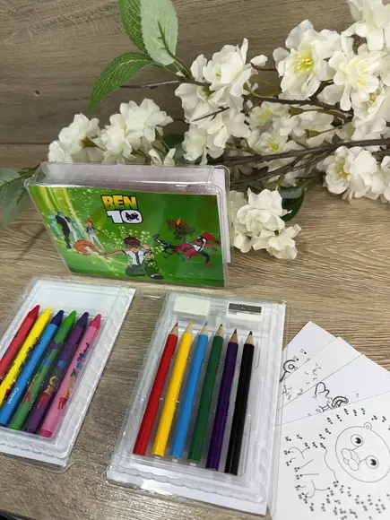 Estojo de Pintura 20 Peças Ben10