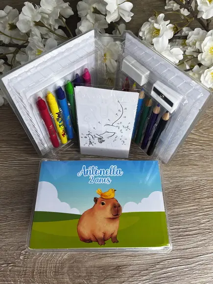 Estojo de Pintura 20 Peças Capivara