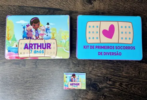 Estojo de Pintura 20 Peças Doutora Brinquedo