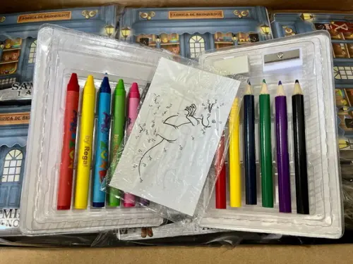 Estojo de Pintura 20 Peças Fabrica de Brinquedos