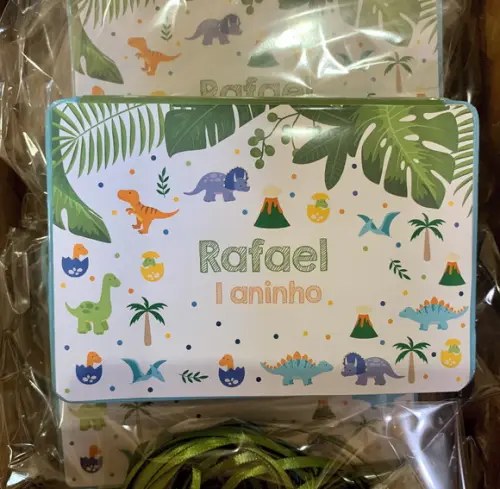 Estojo de Pintura 20 Peças Dinossauro Baby