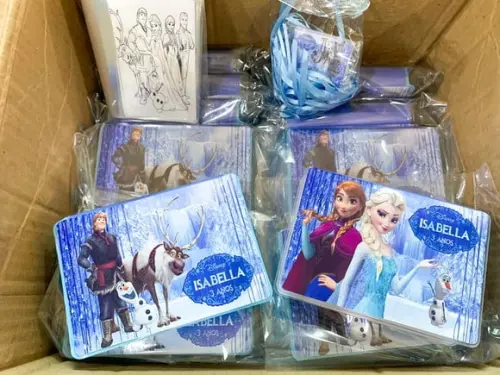 Estojo de Pintura 20 Peças Frozen