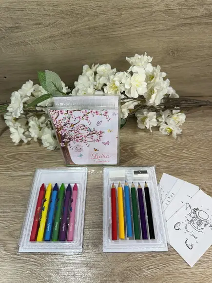 Estojo de Pintura 20 Peças Jardim