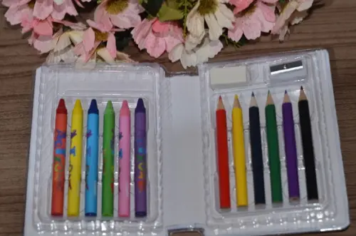 Estojo de Pintura 20 Peças Jardim de Borboletas