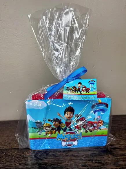 Estojo de Pintura 20 Peças Personalizado Patrulha Canina