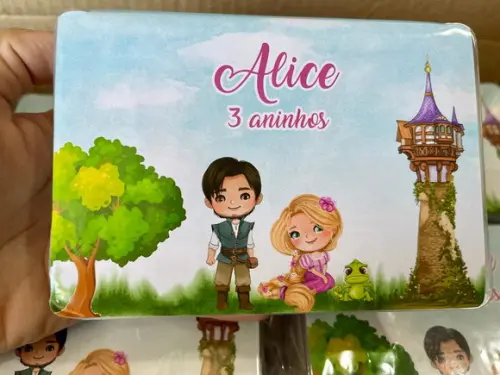 Estojo de Pintura 20 Peças Rapunzel Cute