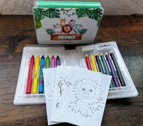 Estojo de Pintura 20 Peças Safari
