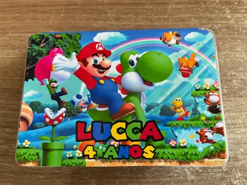 Estojo de Pintura 20 Peças Super Mario