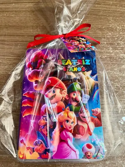 Estojo de Pintura 20 Peças Super Mario