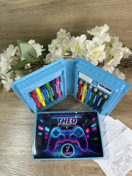 Estojo de Pintura 20 Peças Vídeo Game
