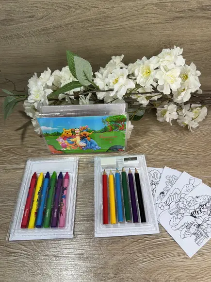 Estojo de Pintura 20 Peças Ursinho Pooh