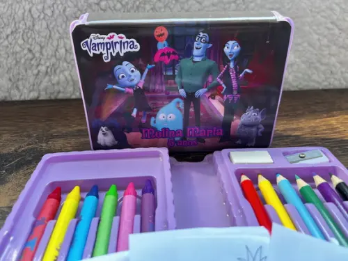 Estojo de Pintura 20 Peças Vampirina