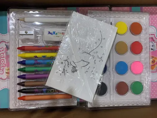 Estojo de Pintura 30 Peç. Skye Patrulha Canina