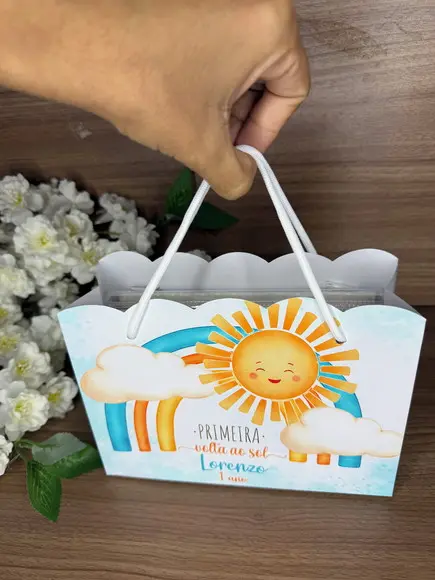 Estojo de Pintura 30 Peças + Sacola P. Primeira Volta ao Sol