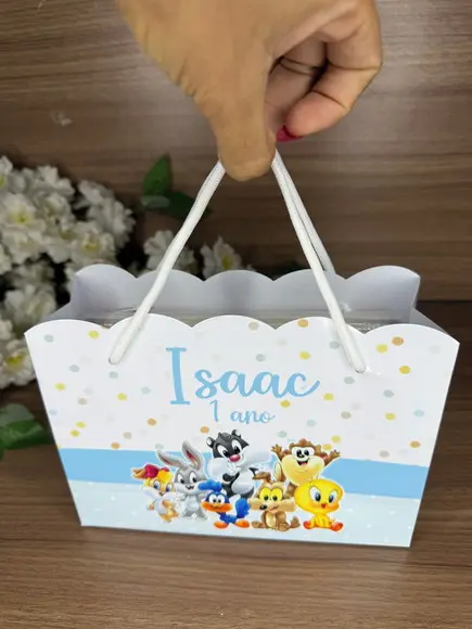 Estojo de Pintura 30 Peças + Sacola Pers. Baby Loonely Tunes