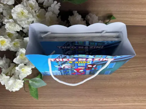 Estojo de Pintura 30 Peças + Sacola Personalizada Spidey