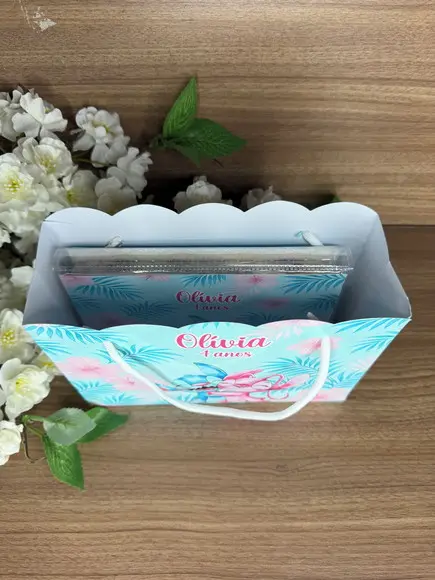 Estojo de Pintura 30 Peças + Sacola Personalizada Stitch